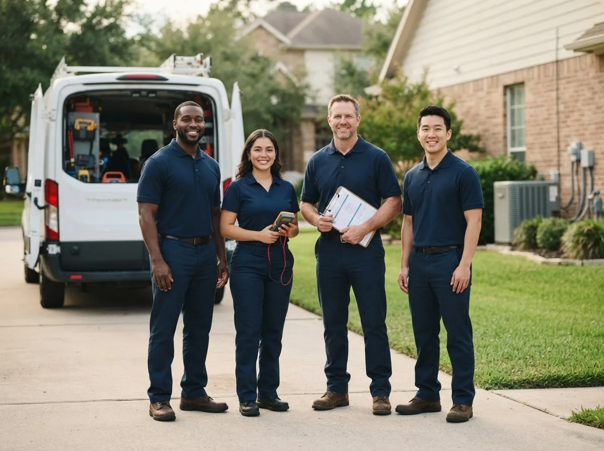 Certified HVAC technician near Cypress, TX
